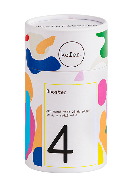 
                  
                    4. Booster tea
                  
                