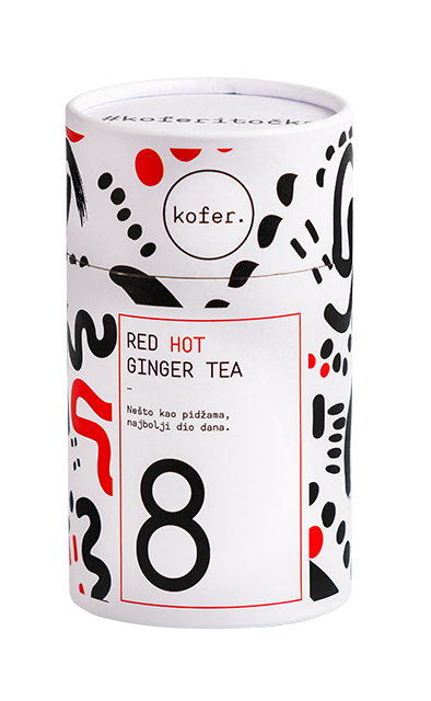 8. Red Hot Ginger Tea