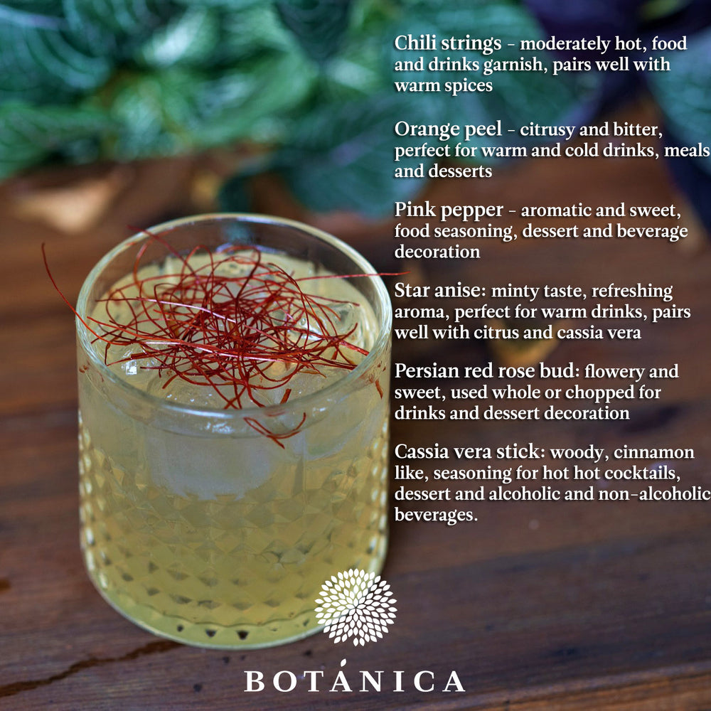 
                  
                    BOTANICA Gin botanicals Gin herbs 6 types (mix 2) in paper bag (200g)
                  
                